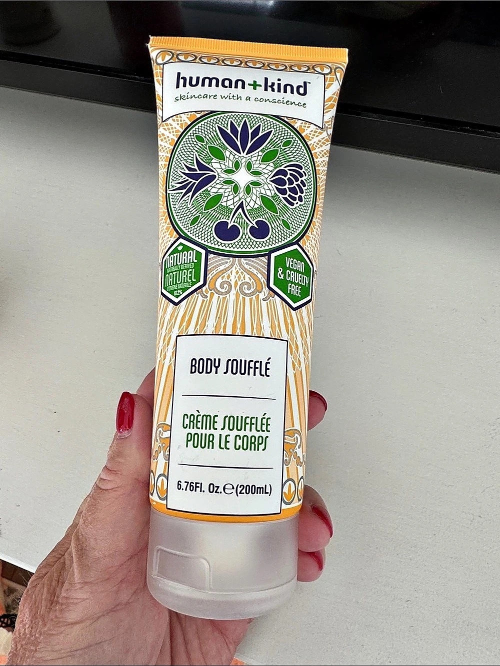 human+kind Body Soufflé Body Moisturizer 6.76 fl oz NWT